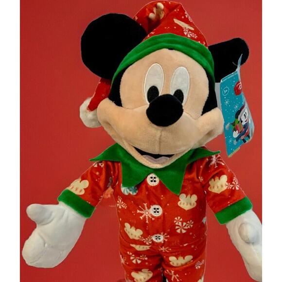 Disney Gemmy 2022 Mickey Mouse Holiday Standing Greeter PJs 18" Tall NEW (OTHER) - Picture 2 of 9
